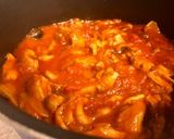 鶏肉ときのこのトマトペンネ作り方7写真