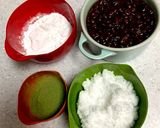 抹茶入りわらび餅作り方1写真