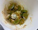 そら豆のカレーチーズ作り方2写真