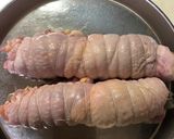 鶏　八幡巻き作り方6写真