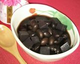 お節の黒豆プリン❤️バニラアイスで作り方1写真