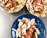 全てレンジお節材料消費梅酢豚平焼風作り方12写真