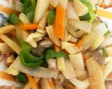 全てレンジお節材料消費梅酢豚平焼風作り方14写真