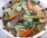 青梗菜・むね肉・こんにゃく♪和風うま煮作り方5写真