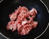 豚肉とチンゲン菜のオイスターソース炒め作り方2写真