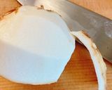 下茹でナシ:里芋煮作り方1写真