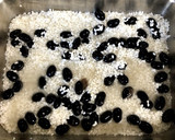 おせちの黒豆で黒豆おこわ（ビタクラフト）作り方3写真