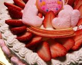 手作りケーキのデコレーション♪作り方4写真