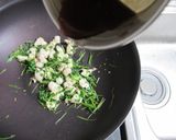 豆苗と鶏のむね肉の中華風炒め作り方3写真