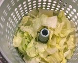 鮭ときのこの和風レタス炒飯作り方2写真