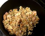 鮭ときのこの和風レタス炒飯作り方9写真