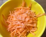 みかんソース入りニンジンラペ作り方1写真