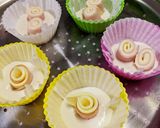ハムとチーズの蒸しパン作り方5写真