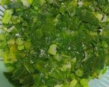 ダイエット食にピッタリ！カブ菜の白和え作り方5写真