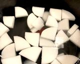 簡単な定番おかず　豚こま大根のうま煮！作り方1写真