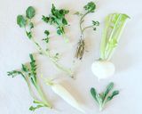 【朝がゆ】春の七草 薬膳がゆ作り方2写真