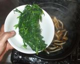 春菊しめじの卵とじ♪簡単向田邦子の手料理作り方11写真