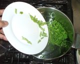 春菊しめじの卵とじ♪簡単向田邦子の手料理作り方5写真