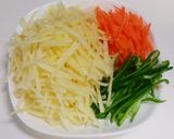じゃがいものシャキシャキ炒め作り方1写真