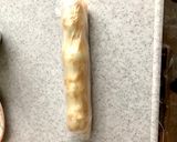 鬼すだれ又はお箸で塩麹味のお花のゆで卵作り方4写真