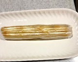 鬼すだれ又はお箸で塩麹味のお花のゆで卵作り方7写真