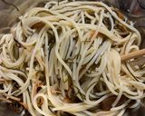 松前漬けと玉ねぎの冷製パスタ作り方5写真