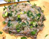 あじのなめろう丼作り方4写真