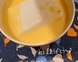 濃いめの粒コーンスープに☆焼き餅in作り方9写真