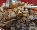 根菜と牛すじの煮込み♪作り方10写真