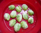 レンジで簡単！芽キャベツ☆ピンチョス作り方2写真