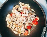 豚こま肉とミニトマトの生姜焼き作り方5写真