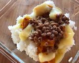 納豆とかぼちゃのドリア風作り方3写真