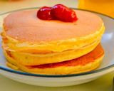 パンケーキ（苺ソース）作り方5写真