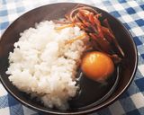 イカにんじんTKG作り方1写真