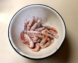 小海老の唐揚げ　ガーリックスパイス作り方3写真