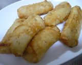 タイ風？バナナ春巻きフライ☆作り方3写真