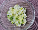 簡単！白菜とかまぼこの胡麻マヨサラダ作り方2写真