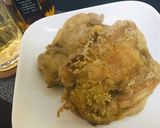 包丁を使わない鶏腿肉の竜田揚げ焼き作り方12写真