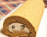 香り高い珈琲とキャラメルのロールケーキ作り方26写真