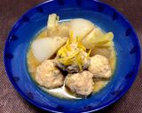 柚子風味☆蕪と鶏ひき肉団子の餡かけ煮作り方8写真