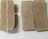 ☆クッキー型で抜いた♪花こんにゃく☆作り方1写真