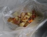 耐熱ポリ袋を使ってカレーの炊き込みごはん作り方5写真