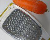人参の豆腐と明太子和え作り方1写真