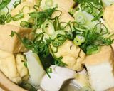 しじみ白だしのあっさり鶏肉鍋作り方4写真