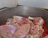 コロンビアの鶏肉のパプリカソース煮込み作り方3写真
