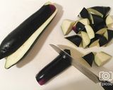 大葉でさわやか！なすとピーマンの味噌和え作り方3写真