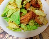 調味料１つで美味しい！キャベツ炒め！作り方4写真