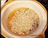 鶏鍋つゆで蕎麦の実 七草粥・雑炊作り方2写真