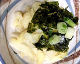 お鍋の残り野菜で★白菜の韓国海苔和え作り方3写真