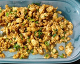 厚切り大根麺の鶏そぼろ味噌ソース炒めがけ作り方6写真